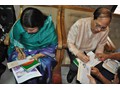 Honorable Speaker Dr. Shirin Sharmin Chowdhury and BB Governor Dr. Atiur Rahman give their own autographs on the commemorative notes.
