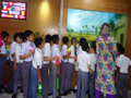 Students of MIT visited the gallery