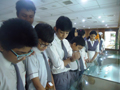 Students of MIT visited the gallery