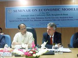 BB Governor Dr. Atiur Rahman speech at a seminar on "Economic Modeling" organized by Policy Analysis Unit of Bangladesh Bank.