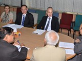 IMF Team Meets with BB Governor on 28 November, 2012 lead by Mr. David Cowen, Deputy Division Chief of Asia and Pacific Department
