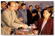 Honourable Governor in SME fair in Sayedpur