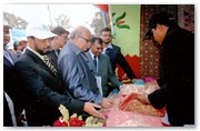 Honourable General Manager of SME & SPD visiting  SME fair in Sayedpur