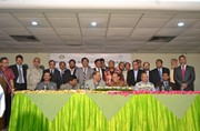 Honorable Governor Dr. Atiur Rahman along with the Managing Directors & Deputy Managing Directors of Different Banks  in the discussion meeting held at Hotel Sea Gull in Cox´s 