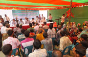First SME Investment  and views-exchange meeting with entrepreneurs at a former  ENCLAVE  Baragaonchulka, Bhurungamari, Rangpur